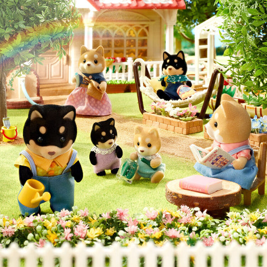 Sylvanian Families Shiba Dog Family - Japan Exclusive
