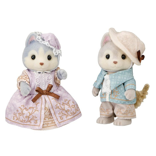 Sylvanian Families Husky Family Elegant Set - Japan Exclusive