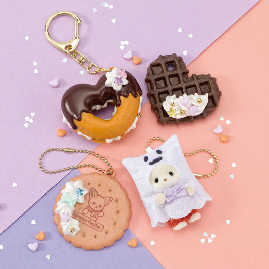 Whipple x Sylvanian Families Whipped Ghost Keychain Kit - Japan Import -
