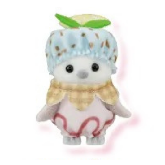 Sylvanian Families Shimaenaga Baby Happy Sweets Series G Prize - Japan Exclusive