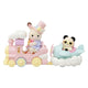 Sylvanian Families Amusement Park Ride Set (Plane and Train) - Japan Import
