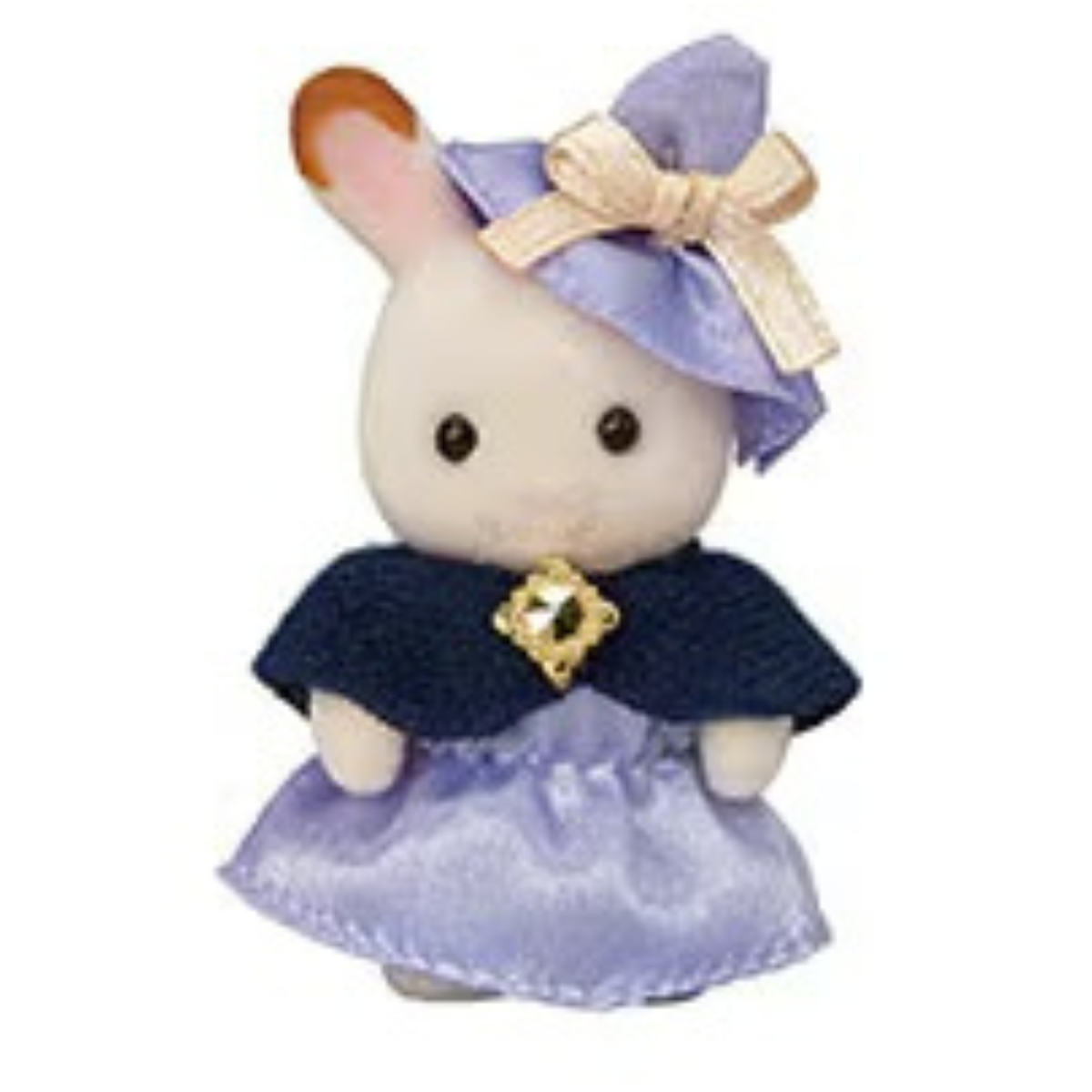 Calico Critters Hopscotch Rabbit Baby in Witch Costume - Rare Find
