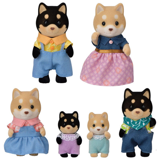 Sylvanian Families Shiba Dog Family - Japan Exclusive