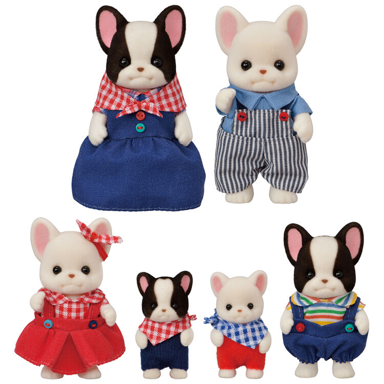 Sylvanian Families French Bulldog Family - Japan Exclusive
