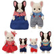 Sylvanian Families French Bulldog Family - Japan Exclusive
