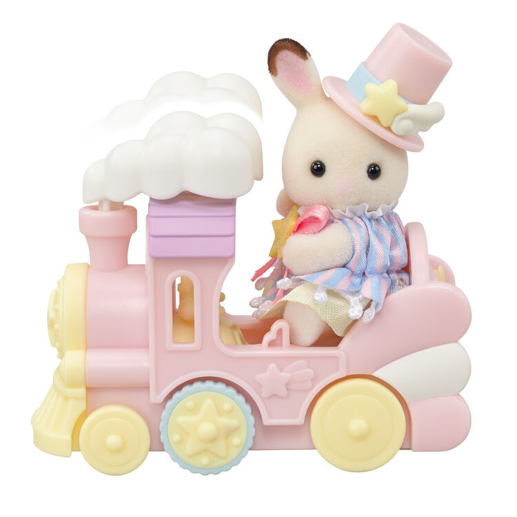 Sylvanian Families Amusement Park Ride Set (Plane and Train) - Japan Import
