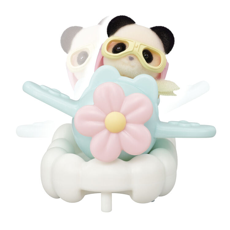 Sylvanian Families Amusement Park Ride Set (Plane and Train) - Japan Import