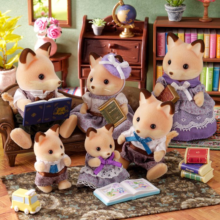 Sylvanian Families Fox Family - Japan Exclusive