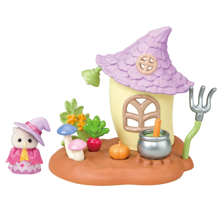 Little Tales Collection Baby Owl Magical Vegetable Garden Sylvanian Families - Japan Import -