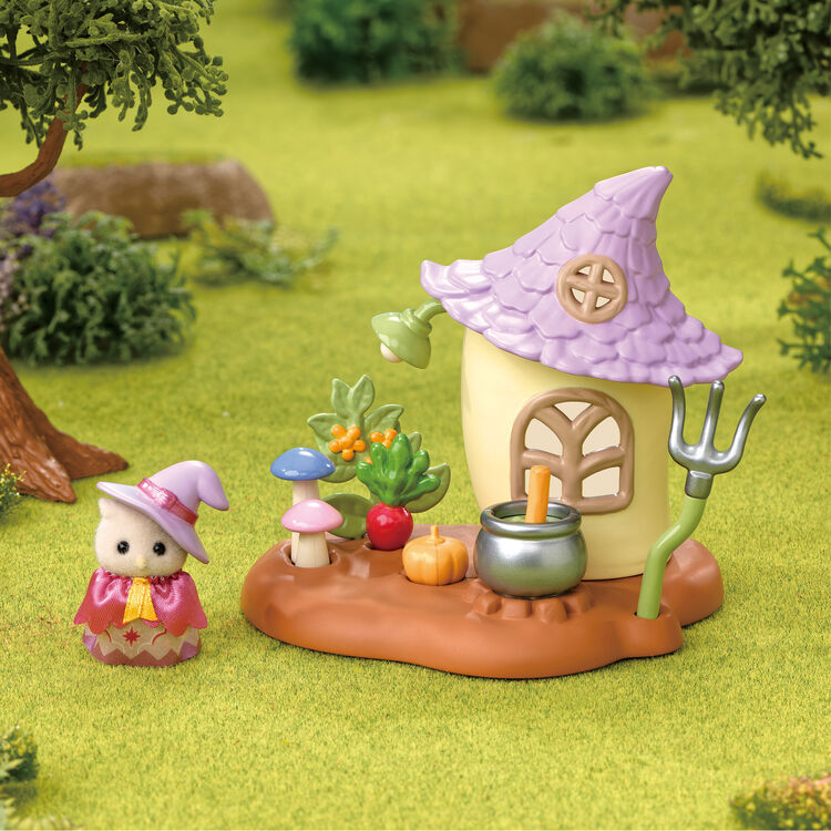 Little Tales Collection Baby Owl Magical Vegetable Garden Sylvanian Families - Japan Import -
