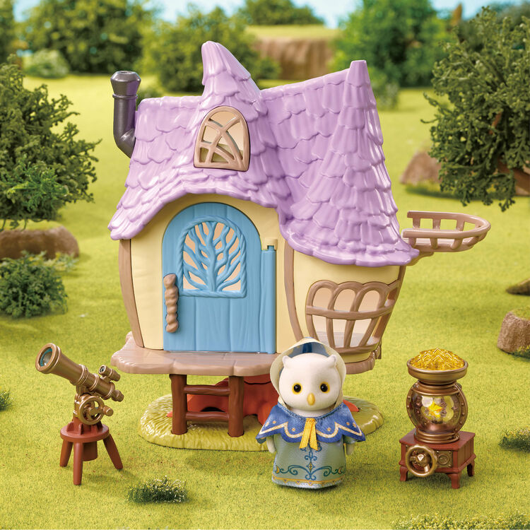 Little Tales Collection Owl Star-Gazing House Sylvanian Families - Japan Import -