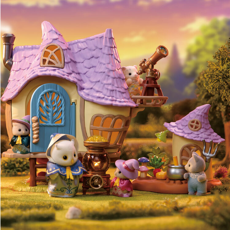 Little Tales Collection Owl Star-Gazing House Sylvanian Families - Japan Import -