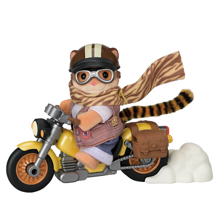 Sylvanian Families Adventure Motorbike Tiger Father Miles - Japan Import