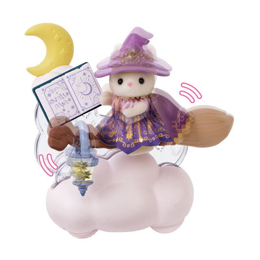 Little Tales Collection Moonlit Flying Broomstick Sylvanian Families - Japan Import -
