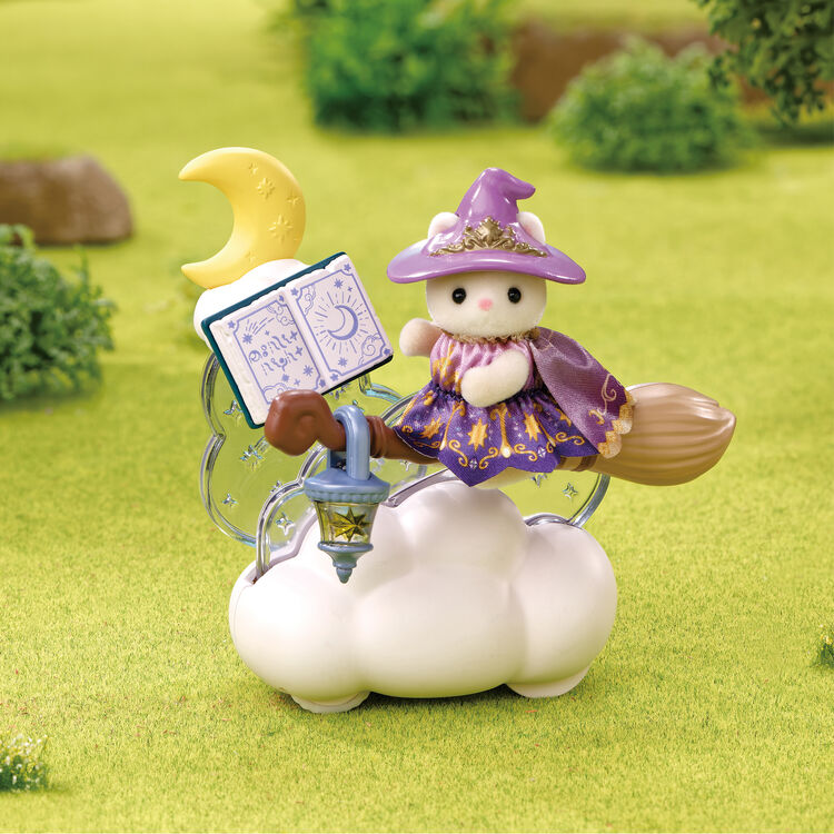 Little Tales Collection Moonlit Flying Broomstick Sylvanian Families - Japan Import -
