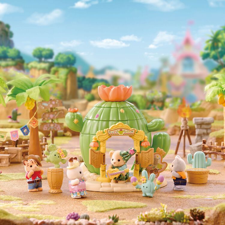The Fun Show at the Cactus House Sylvanian Families - Japan Import -