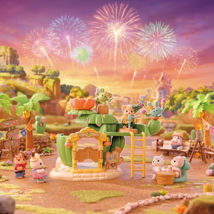 The Fun Show at the Cactus House Sylvanian Families - Japan Import -