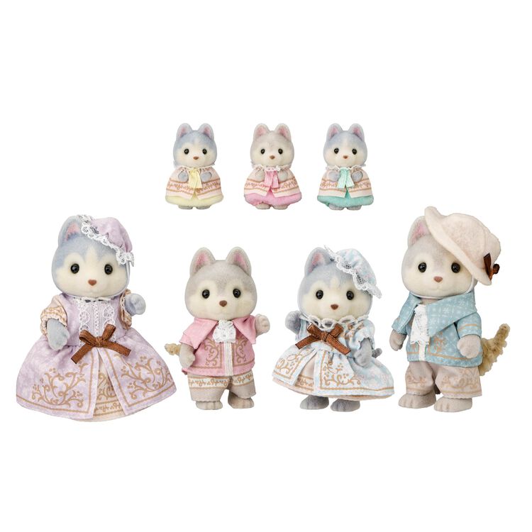 Sylvanian Families Husky Family Elegant Set - Japan Exclusive