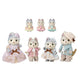 Sylvanian Families Husky Family Elegant Set - Japan Exclusive