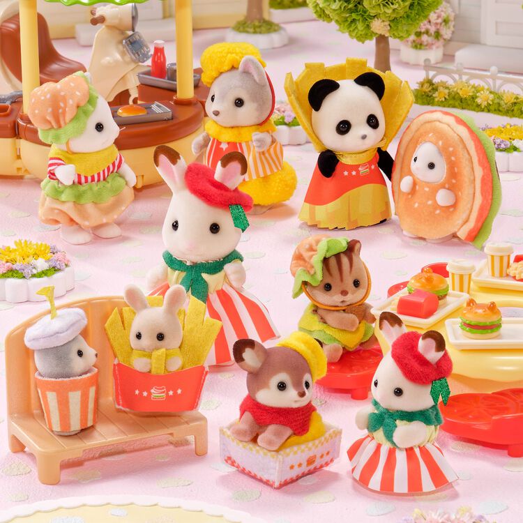 Sylvanian Families Sealed Blind Bag Doki Doki Collection - Baby Hamburger Shop - Japan Exclusive
