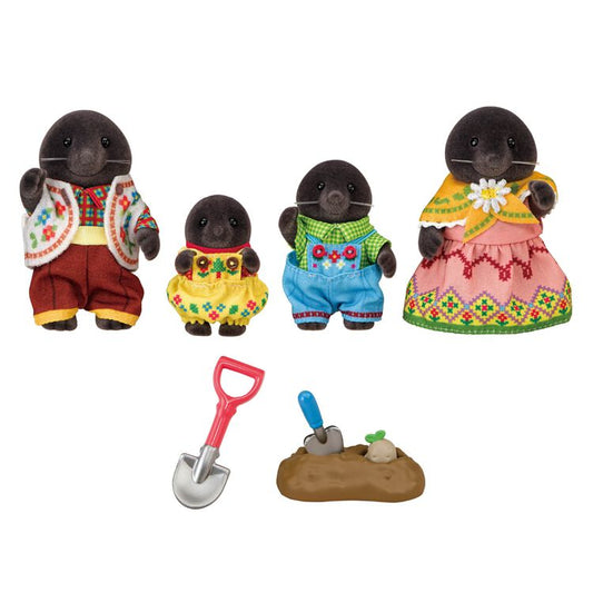 Sylvanian Families Mole Family Underground Adventure Set - Japan Import