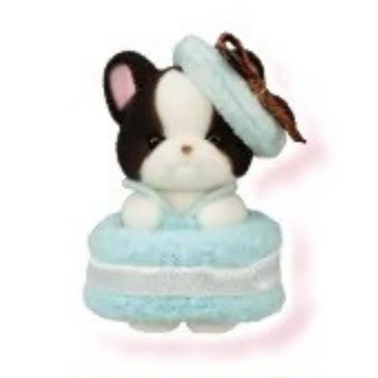 Sylvanian Families French Bulldog Baby Happy Sweets Series G Prize - Japan Exclusive