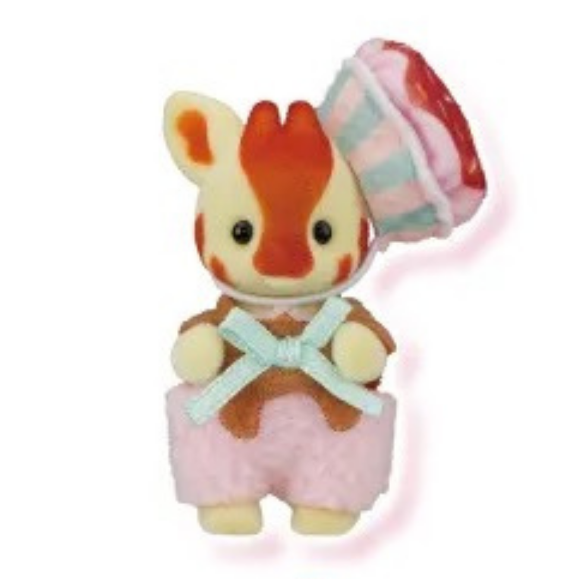 Sylvanian Families Giraffe Baby Happy Sweets Series G Prize - Japan Exclusive