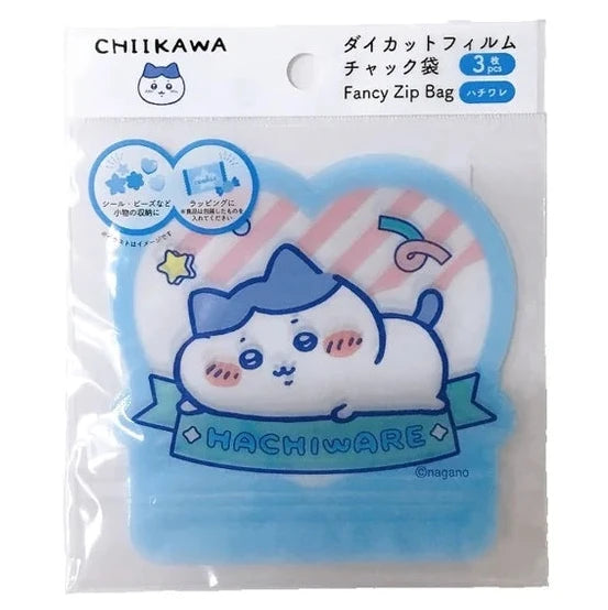 Chiikawa Fancy Zip Bag (Hachiware)- Japan Import