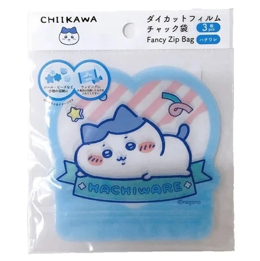 Chiikawa Fancy Zip Bag (Hachiware)- Japan Import