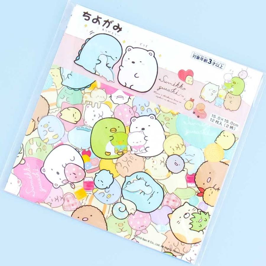 Sumikko Gurashi Chiyogami Origami Paper Set - Japan Import